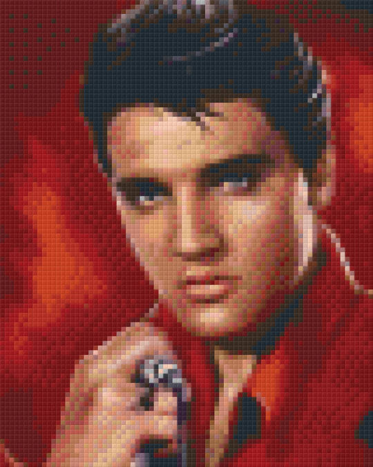 Elvis Presley Four [4] Baseplates Pixelhobby Mini - mosaic Art kit